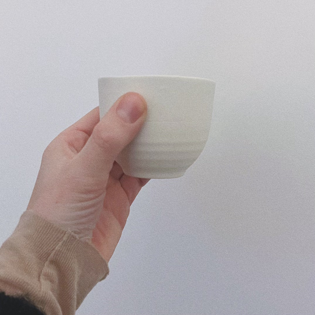Ring mug white