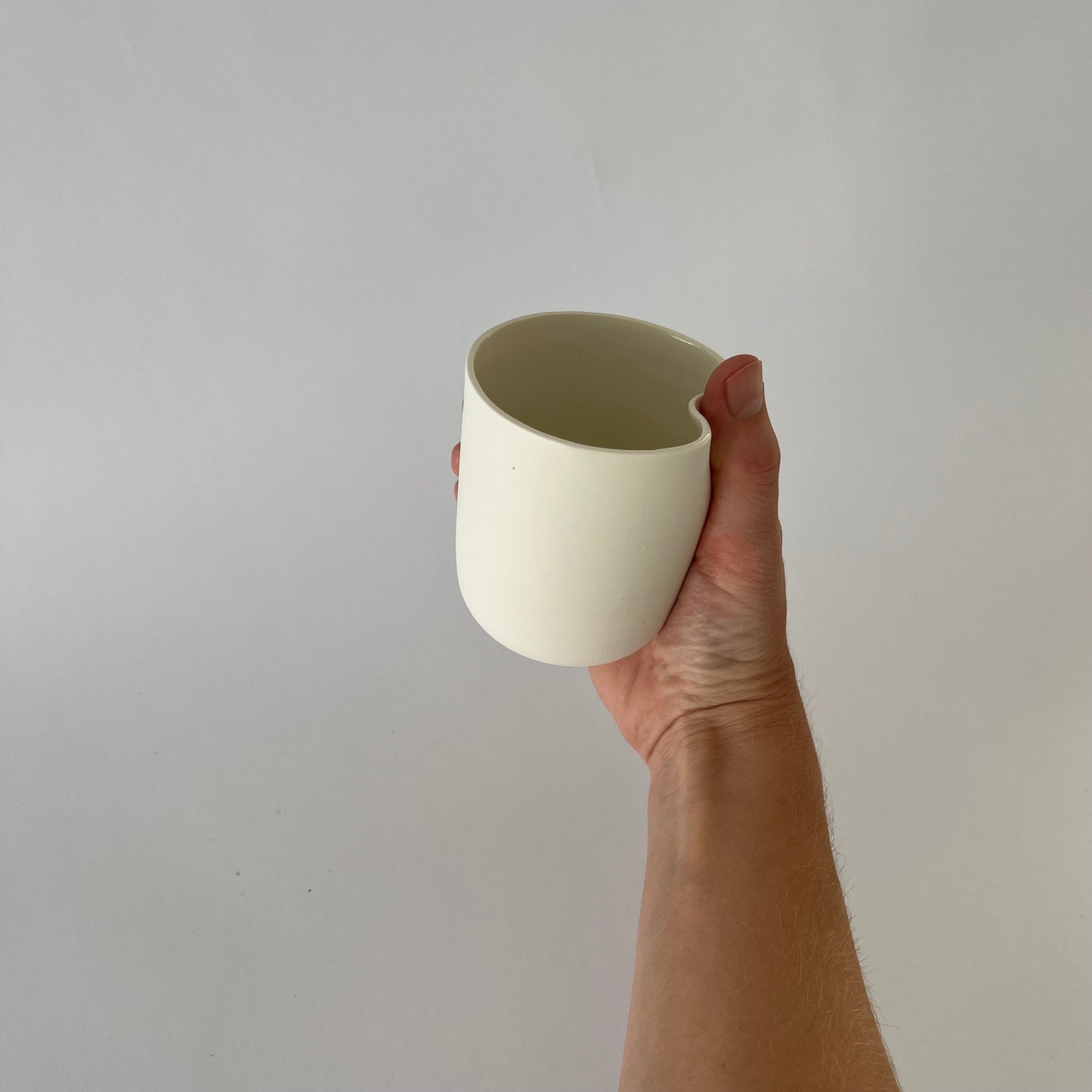 Egg mug grip